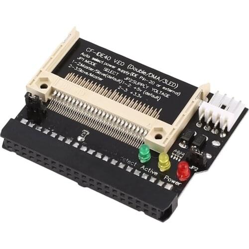 Compact Flash CF To 3.5 Female 40 Pin IDE Bootable Adapter Converter Card Standard IDE Interface True-IDE Mode