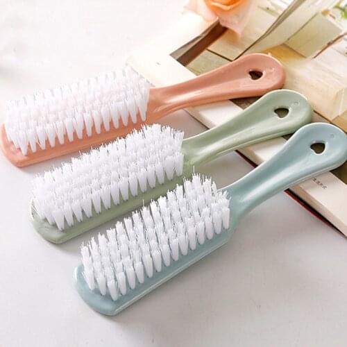 1pc Multipurpose Cleaning Plastic Brush Washing Clothing Shoes Brush Kitchen Cleaning Household Tools Landry Accessories Brush