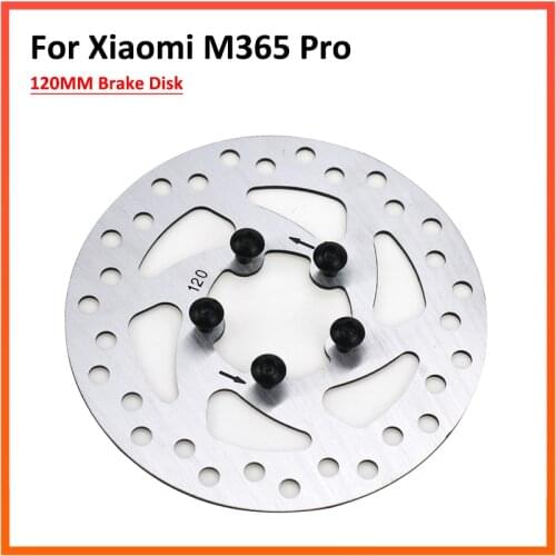 120MM Brake Disk for Xiaomi M365 Pro Electric Scooter Mijia M365 Rear Wheel Brake Disk with screw Accessories