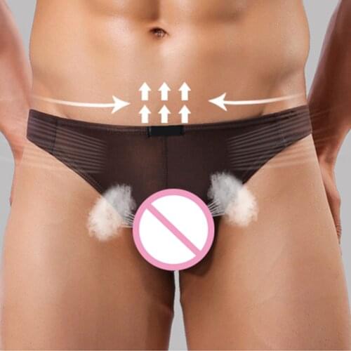 Mens Breathable Soft Thongs Underpants Colorful Sexy G-string Lingerie Nightwear Briefs Underwear Underpants Shorts