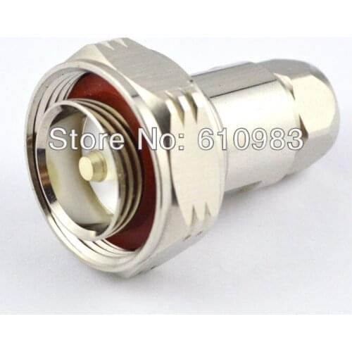 10 Pieces 7/16 Din Clamp Plug RF coaxial connector for Corrugated copper 1/2''cable