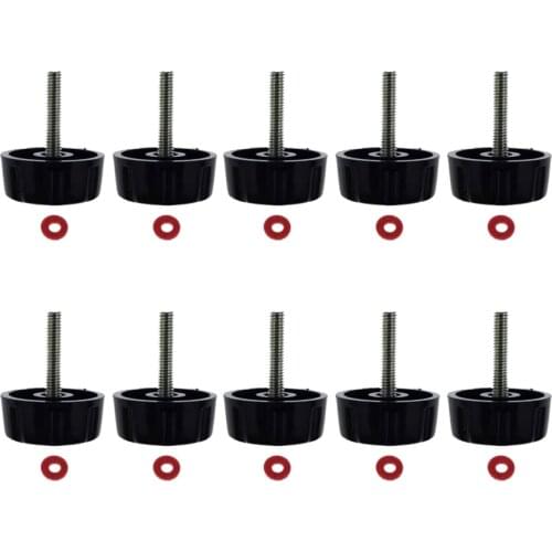 10Pcs Screws Nuts Caps for Fishing Spinning Reels Knob Power Handle Grip