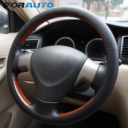 Car-styling Car Steering Wheel Cover Interior Accessories Auto Decoration Car Steering Covers Elastic 38cm Universal Silicone
