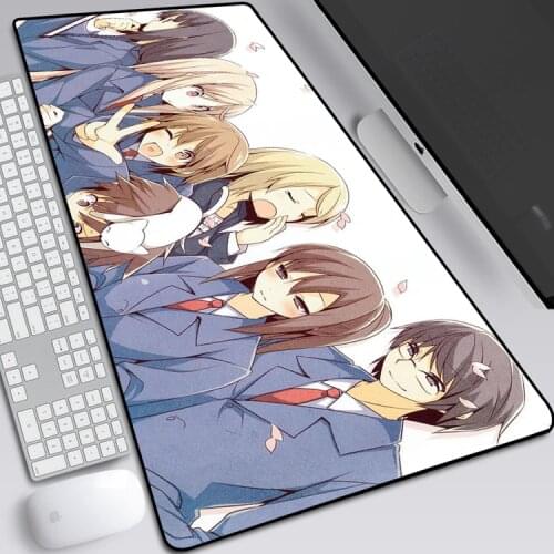 Sakurasou No Pet Na Kanojo Shiina Mashiro Anime Large Pad Mouse Mat Computer Gamer Locking Edge Mousepad Keyboard Mice Mat Pad