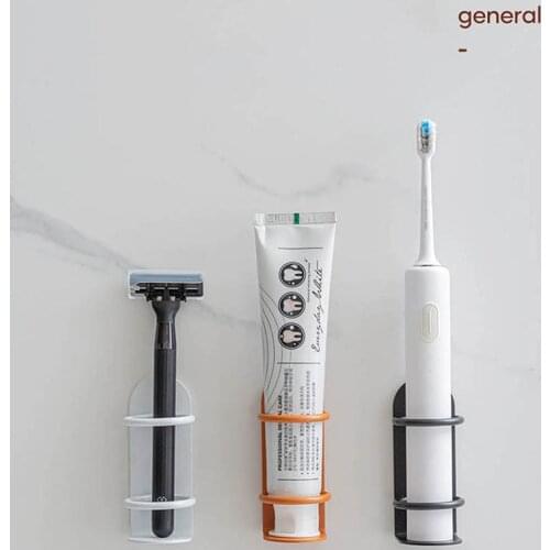 Electric Toothbrush Holder Traceless Toothbrush Stand Rack Wall-Mounted Toothbrush Base Adapt 90% Electric Toothbrush Bathware