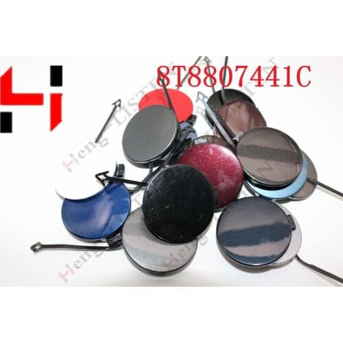 For A U D I A4 8K 12-15 GENUINE REAR S-LINE BUMPER TOW HOOK COVER CAP 8K5807441C