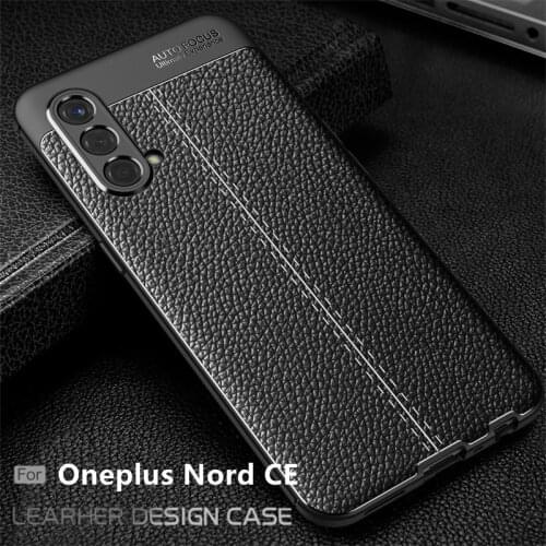 For Cover Onplus Nord CE Case For Onplus Nord CE Capas Shockproof Soft TPU Leather For Cover Oneplus Nord N10 N100 CE 5G Fundas