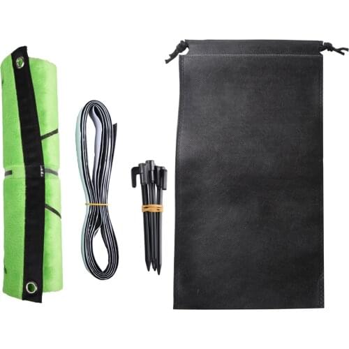 Indoor Outdoor Training Golf Hitting Carpet Mini Putting Ball Pad Practice Mat Washable Green Anti-slip Practice Golf Swing Mat