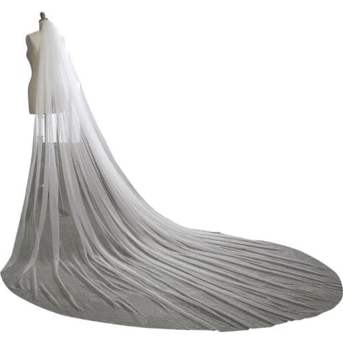 3M Elegant wedding veils bride 1 And 2 layers Bridal Wedding veil Accessories Au02 21 Dropshipping