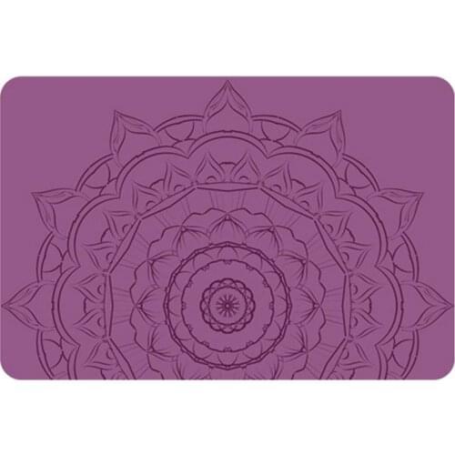 60cmx 41cmx5mm Yoga Mat Non Slip Carpet Mat For Beginner Environmental Fitness Gymnastics Mats PU+ Natural Rubber Exercise Mat