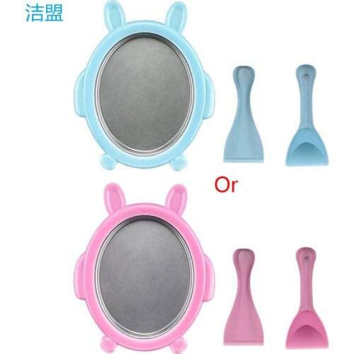 Fried Yogurt Machine Household DIY Preparing Ice Cream Rolls with 2 Spatulas M6CB