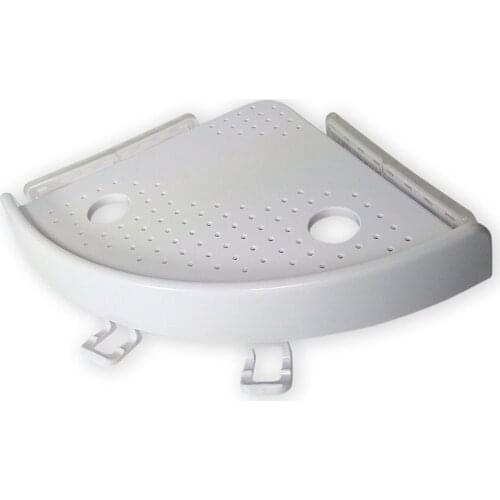 Kitchen Bathroom Wall Corner Shelf Strong Suction Triangle Storage Shelves Rack Toothpaste Corner Triangle Shelf