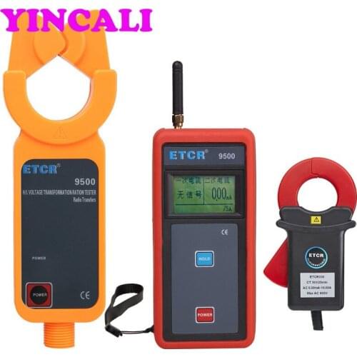 Newly Wireless High-voltage Ratio Tester ETCR9500 High Voltage Current Transformation Ratio Tester Can Storage 3000 sets Data