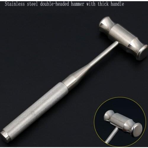 Plastic Surgery Bone Hammer Stainless Steel Bone Malleus Orthopedic Instruments Silicone Head