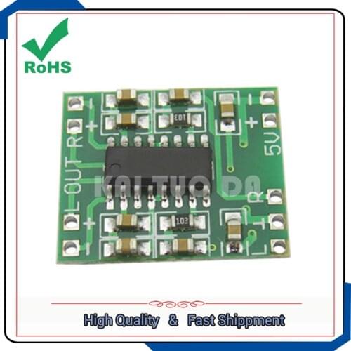 Ultra-mini digital amplifier board 2 * 3W Class D PAM8403 Amplifiers module 2.5V~5V USB power supply 2*3w Voltage Regulators