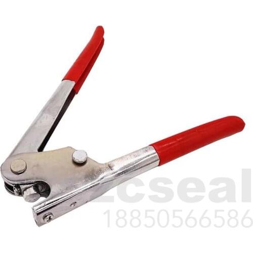 Plier for lead seal hand meter security guard fit in on