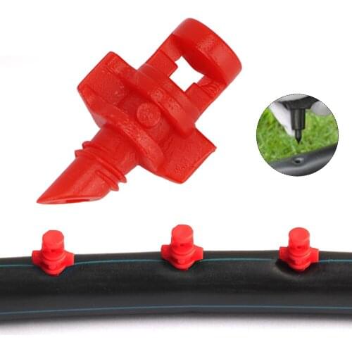 Simple Refraction Sprinkler 360° Spray Head Garden Sprinklers with Hole Punch Irrigation Misting Nozzle High Quality