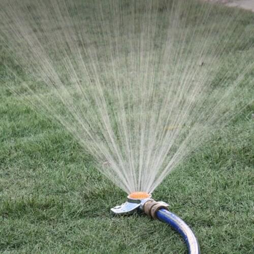 New 360 Degree Automatic Garden Sprinklers Watering Grass Lawn Rotary Nozzle Rotating Water Sprinkler System Garden Supplies