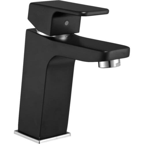 ARLUNETTA BASIN MIXER MATT BLACK, FAUCET, KITCHEN&BATH TAPS
