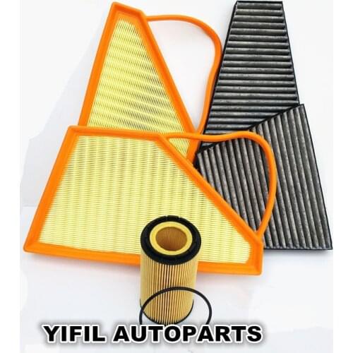 3pcs/lot Air Filter+Cabin Filter +Oil Filter For Bentley ContinentalArnage Volkswagen Phaeton RH W12 Speeding 6.0