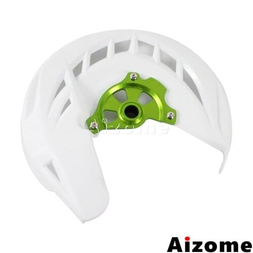 Motorcycle X-Brake Protection Cover For Kawasaki KX125 250 KX250F 450F 450R Enduro Supermoto Front Brake Disc Rotor Guard 06-18