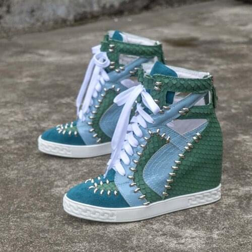 Brand new rhinestone sandals Chic womens Bohemian style flat shoes Real leather sandals EU35-41 size BY691