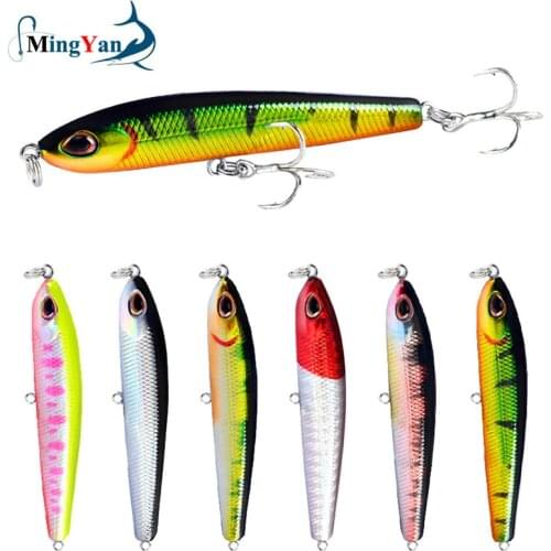 1pcs Pencil Sinking Fishing Lure 7.5cm/9g Bass Fishing Tackle Lures Fishing Accessories Saltwater Lures Fish Bait Trolling Lure