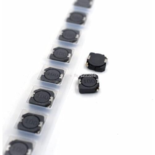 10PCS/LOT 10*10*4mm SMD Power Inductor 10uH 10uh 100 CDRH104R Inductance Wire Wound Chip Shielded Inductor