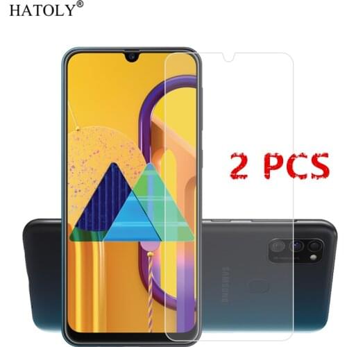 2PCS For Samsung Galaxy M30s Glass for Galaxy M30s Tempered Glass Film Screen Protector Protective Glass for Samsung Galaxy M30s