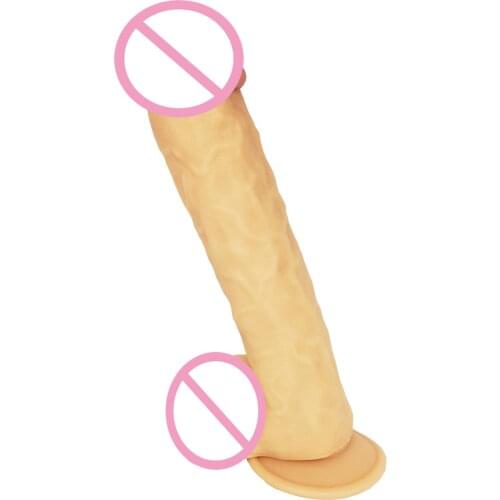 AMABOOM Huge Long Dildo 30*5.5CM Suction Cup Soft Dildo Realistic Glans Big Dildo Conslador Female Masturbation Adult Sex Toys