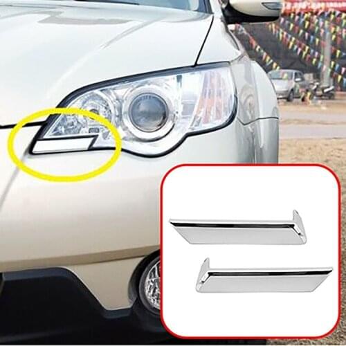 Front Bumper Headlight Washer Nozzle Cover Light Lamp Spray Jet Cap Lid for Subaru Outback Liberty Legacy 2006-2009