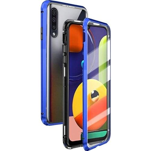 For samsung galaxy a50s case 360 full protection glass cases for samsung sumsung a50s a 50s s50 a50 s a507f magnetic metal cover