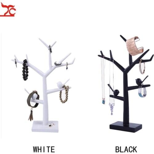 Lovely Tree Branch Jewelry Storage Box Jewelry Organizer Storage Shelf Bracelet Necklace for Earring Braces Display S