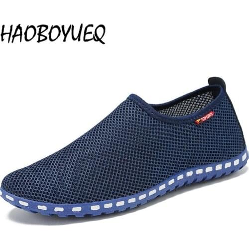 Men Sneakers Comfortable Breathable Mens Mesh Vulcanize Shoes Casual Flats 2021 Summer Mens Peas Shoees Loafers Basket Homme