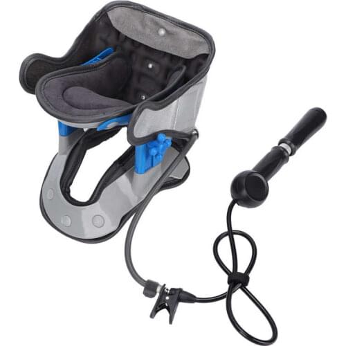 Pain Relief Braces Supports Inflatable Cervical Neck Traction Stretcher Adjustable Neck Stretching Correction Therapy Device