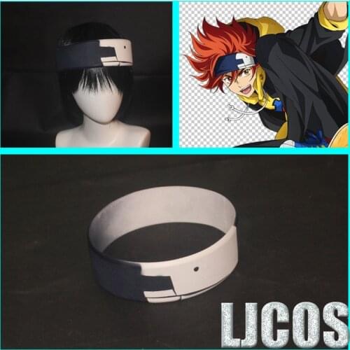 Anime SK8 The Infinity Reki Turban Headgear Headband Cosplay Props Halloween Carnival Fancy Party Toys Birthday Gifts