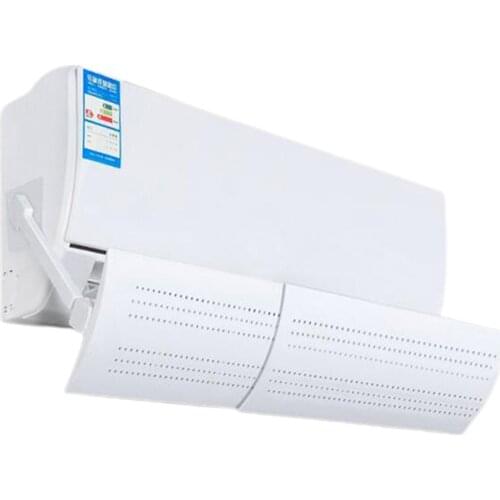 Adjustable Air Conditioner Deflector Telescopic Windshield Confinement Air Deflector for Home HVAC Systems & Parts WWO66