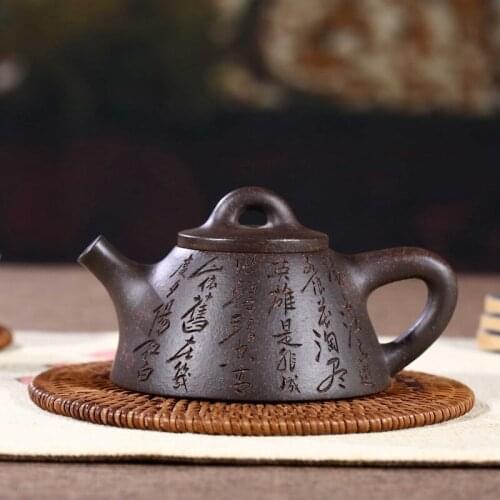 Recommended sharply sand the Mr. Wang on the gourd ladle special tea pot of handmade gifts custom taobao teapot gift box