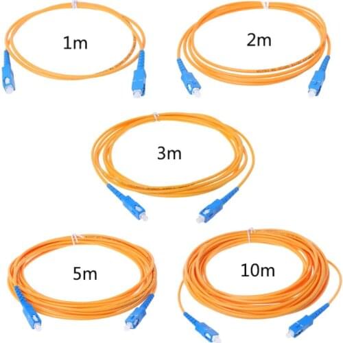 SC/UPC-SC/UPC-SM 3mm Fiber Optic Jumper Cable Single Mode Extension Patch Cord
