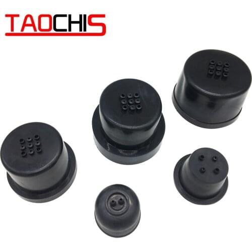 TAOCHIS 2Pcs HID Headlight Cover Car LED Light Cap Rubber Dust Cover Dustproof For 45mm 53mm 75mm 83mm 90mm Headlamp