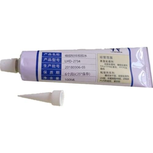 High quality transparent silicone adhesive glue does not harden and does't turn white transparent silicone adhesive glue