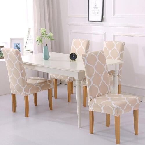 1/2/4/8 Pcs Home Textile Decor Modern Simplicity Suit Long Chair Back Polyester/Spandex Onepiece Stretch Elasticity Chair Cover