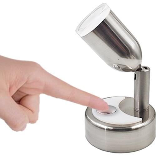 10-15V LED Marine Navigation Light Warm white3000K Touchable switch Trailer Interior Reading Lamp