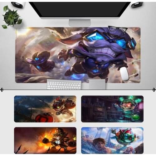 2020 League of Legends Ziggs Mouse Pad Laptop PC Computer Mause Pad Desk Mat For Big Gaming Mouse Mat For Overwatch/CS GO