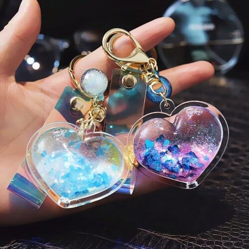 2020 fashion love Key chain car Key Ring for Women bag charm accessories Lovely Cute key chain women Keychain gift Jewelry