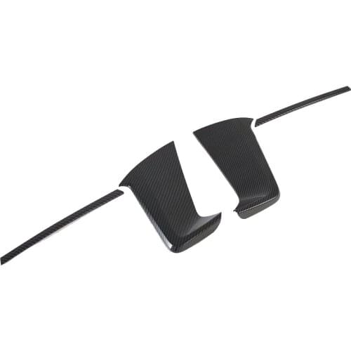 For Kia K7 Cadenza Premire 2019-2021 Car Front Fog Light Lamp Bumper Frame Moulding Cover Trim Styling Exterior Accessories