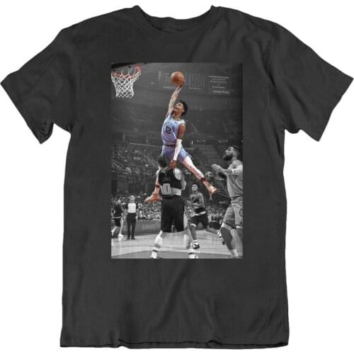 Ja Morant Poster Over Kevin Love Memphis Basketball Fan v2 T Shirt