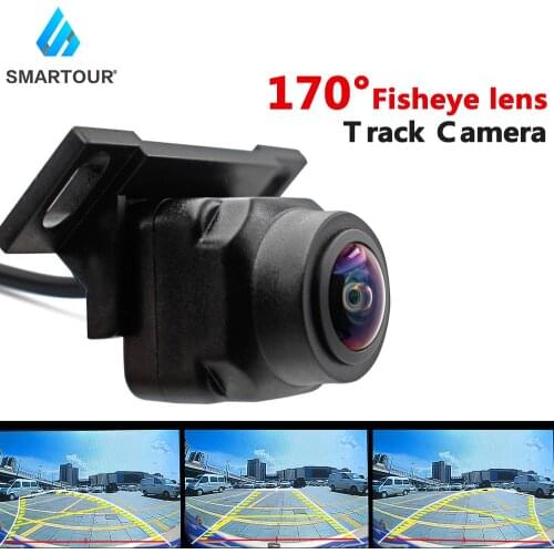 HD 1920*1080P Night Vision 170 Fisheye Lens Vehicle Reverse Backup Dynamic Rear View Camera Universal Track camera