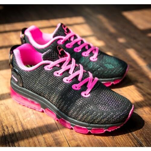 ONEMIX Women Running Shoes Men Sneakers Fashion Breathable Mesh Cushioning Couple Outdoor Jogging Athletic Jogging Shoes Walking