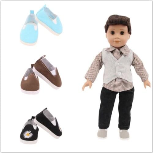 American doll Fashion Doll Shoes For 18 Inch &43Cm Baby New Born Doll Generation , For Birthday Festival Gift Dolls Accessories